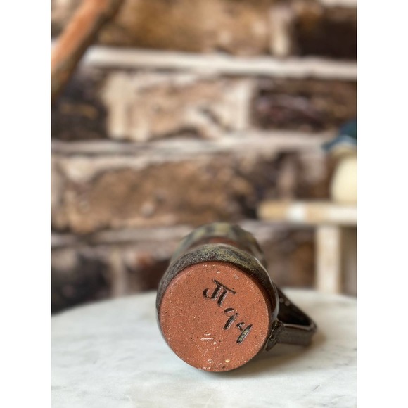 90's Vintage Henna glazed mug/jar - Picture 5 of 10